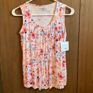 Floral Croft and Barrow Tank Top